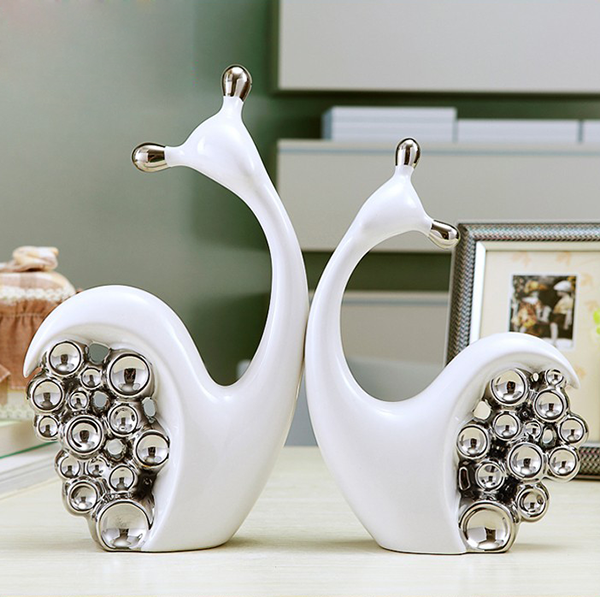 ốc sên sứ trang trí giá rẻ